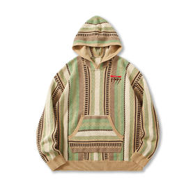 1997/JQ21120020民族重工卡其条纹针织卫衣