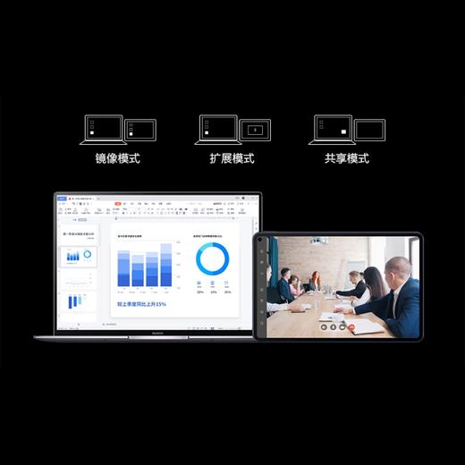 华为HUAWEI MatePad Pro 10.8英寸2021款(WI-FI版）夜阑灰色 商品图7