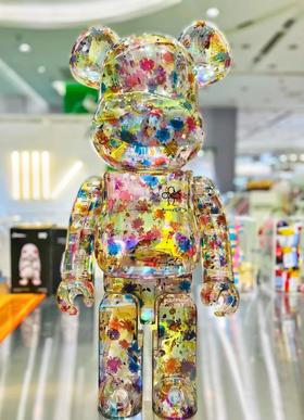 Bearbrick ANEVER碎花 400%