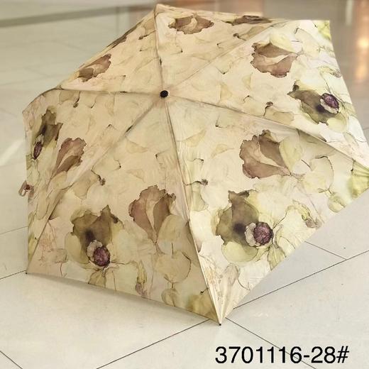 优品堂《花香弄影》三折超轻“羽毛”防紫外线伞 商品图1