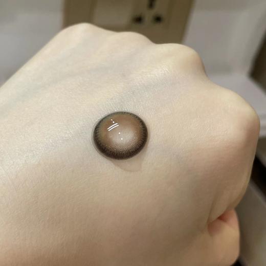 Kikicon 杏仁冻 日抛 10片  14.5mm 参考着色14.3mm 基弧8.7 含水50% 新锐国货 商品图5