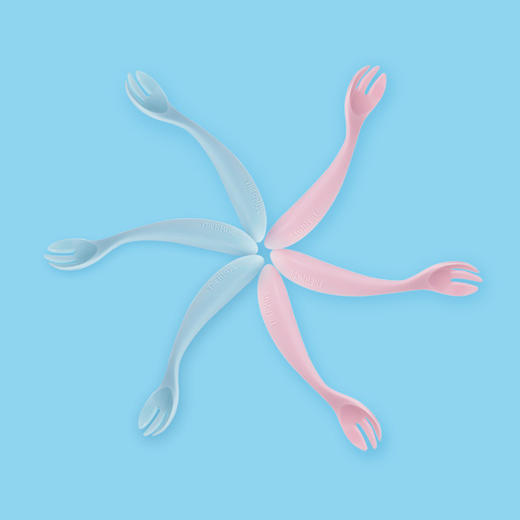 膳魔师婴幼儿餐叉创意便携卡通勺子 商品图1