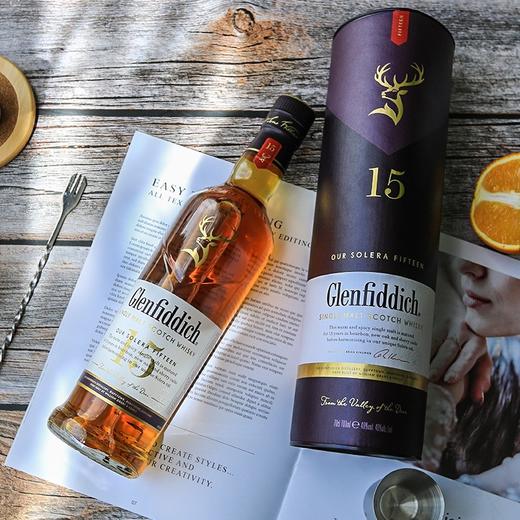 格兰菲迪15年 单一麦芽威士忌700ml 商品图3