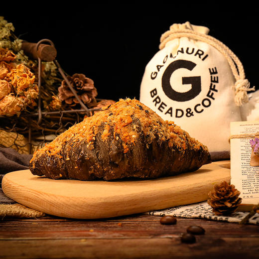 墨鱼海苔肉松可颂 商品图1