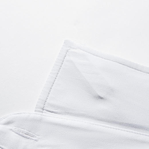 【精美刺绣】罗蒙春秋款男士长袖衬衫纯色简约商务正装职业工装衬衣通勤衬衫男 商品图10