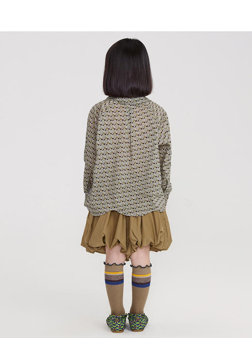 江南布衣婴童  22年春装新品长袖衬衣   1MB271020 商品图2