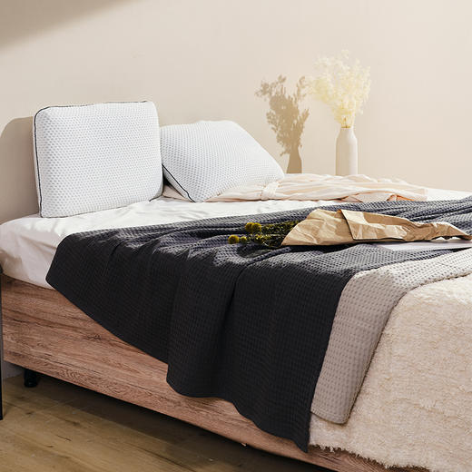 预售|Downland Natural 自然本色华夫格毯 120*160cm[福利品] 商品图0