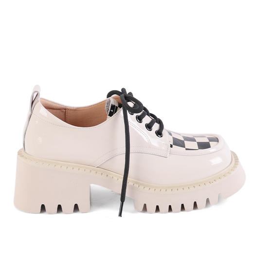 弗洛丹尼2022方头超轻厚底时尚女鞋 D225507A 商品图4