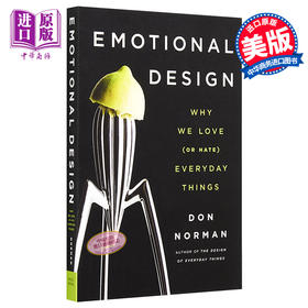 【中商原版】设计心理学3：情感化设计 英文原版 豆瓣阅读 Emotional Design