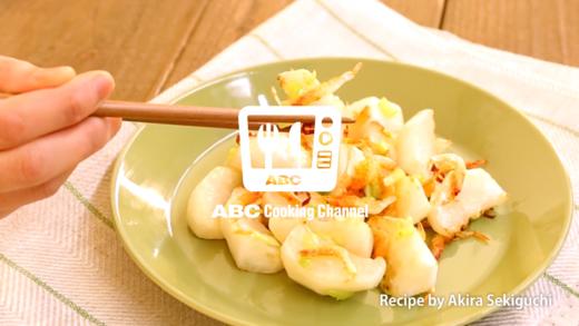 平底锅料理！樱花虾香炒芜菁菜 商品图0