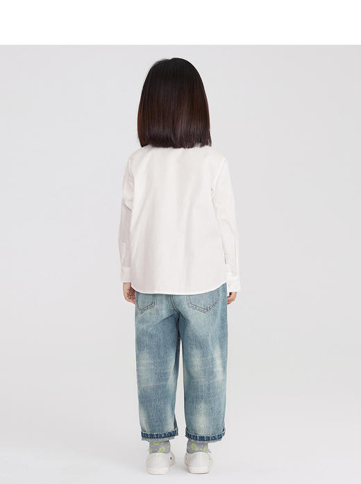 江南布衣婴童  22年春装新品 长袖衬衫  1MB271030 商品图3