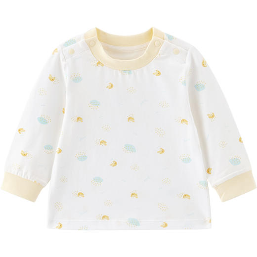 英氏儿童内衣纯棉套头上衣男女宝宝打底衫YLTAJ02003A 商品图5