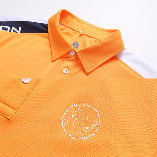 BLS-008C（PROSIMON高尔夫男款春夏短袖不对称设计翻领Polo衫 商品图2