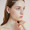 ZEGL花朵耳环女2022年新款潮耳钉高级感轻奢冷淡风925银针耳饰品 商品缩略图4