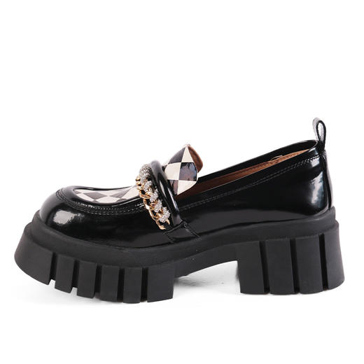 弗洛丹尼2022圆头超轻厚底时尚女鞋 D225436 商品图3