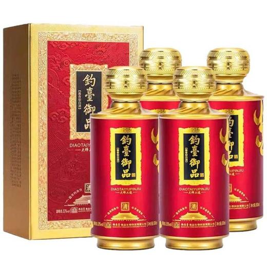 【现货】钓台御品 大师工造 清 酱香型 53度 500ml x4 整箱装 商品图6