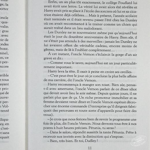 【中商原版】【法文版】哈利波特2 哈利波特与密室 法语原版 法文原版书 J.K.罗琳 Harry Potter J.K. Rowling 商品图7