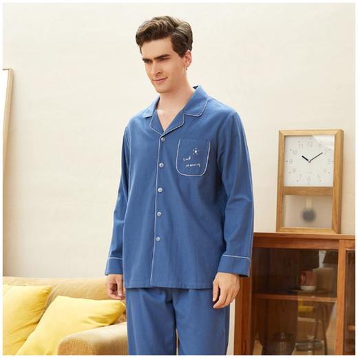 3楼 美标全棉情侣男女款手术室长袖家居服89128/89127 商品图5