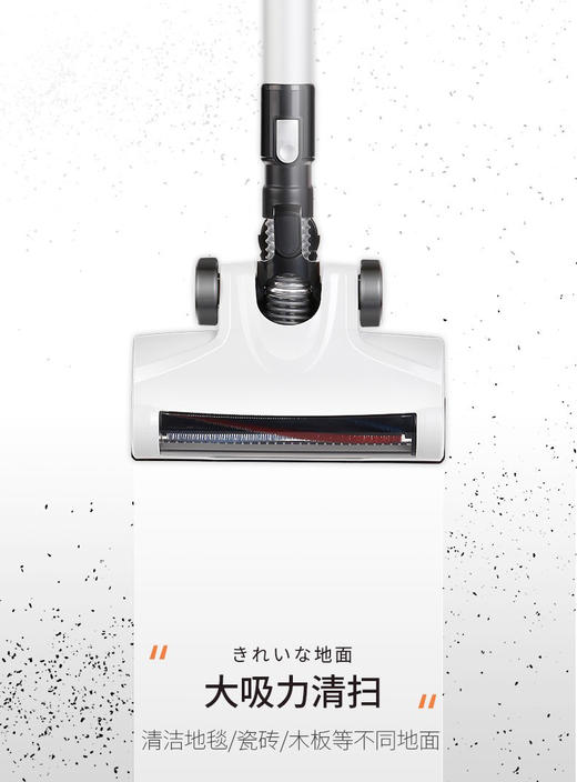 日本sezze 西哲S35e吸尘器家用无线小型超静音大吸力手持式吸尘器 商品图2