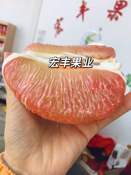 宏丰精选 泰国青皮金柚 水分足，口感好  活动价35元一个 商品图9