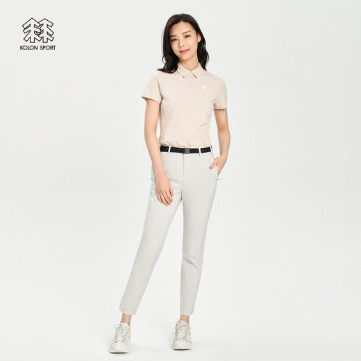 KOLONSPORT可隆长裤女款防泼水运动裤春季防晒裤子户外休闲裤LKLP2MN314 商品图3