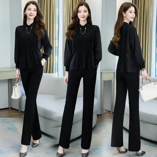 XS99756 2022早春新款时尚女装气质优雅名媛两件套洋气减龄时髦套装 商品图1