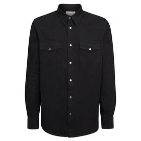 ALEXANDER MCQUEEN 亚历山大麦昆 衬衫外套 男士外套 黑色 644906 QRY40 1000