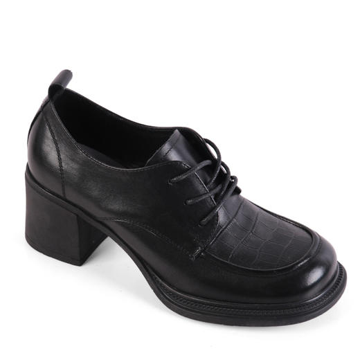 弗洛丹尼2022圆头超轻中跟时尚女鞋 D225579 商品图7