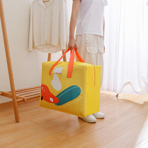 【棉被收纳袋】卡通大容量棉被袋幼儿园棉被子收纳袋整理家用衣服行李手提袋 商品图1