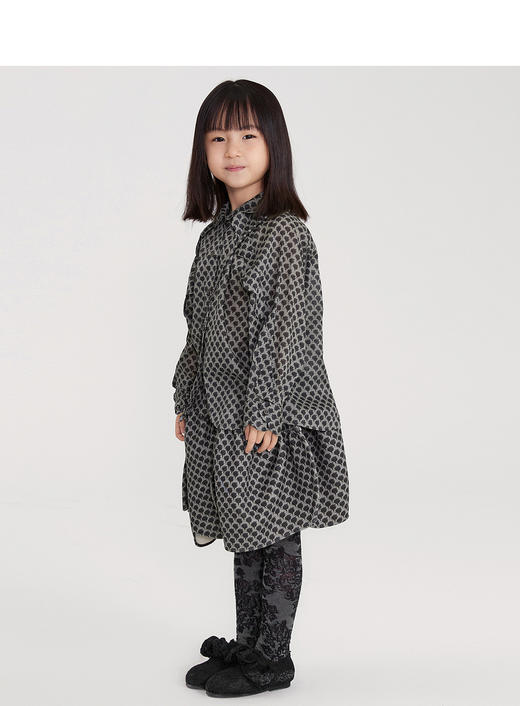 江南布衣婴童  22年春装新品长袖衬衣   1MB271020 商品图5