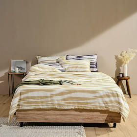 预售|新款Downland Wave Style 波纹印花四件套 200*230cm [福利品]