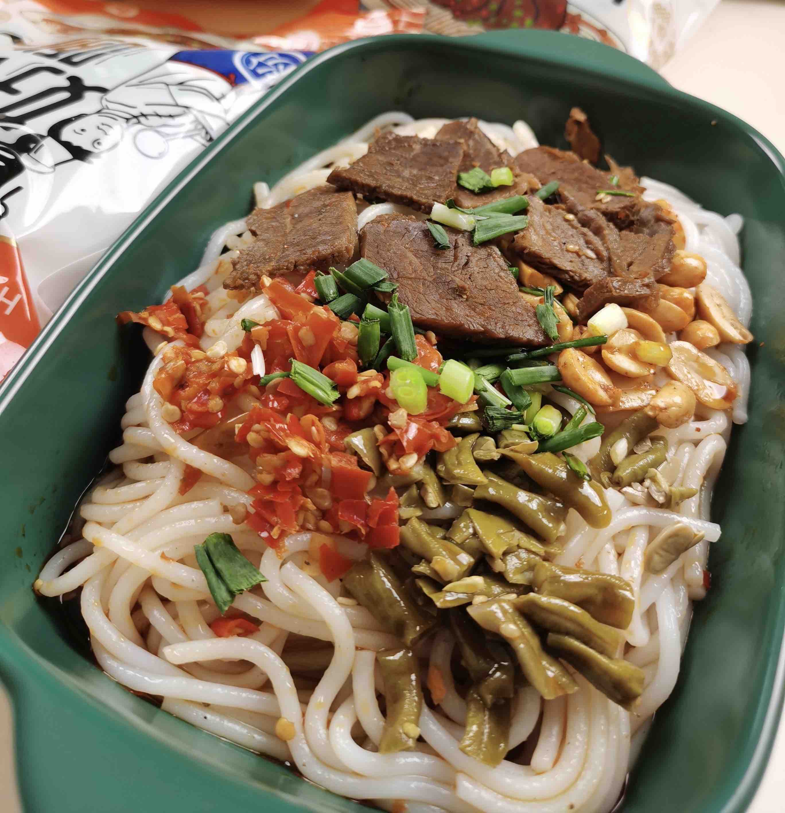 湖南常德牛肉米粉圆粉 大块牛肉  麻辣味  新日期 满88包邮 天气炎热请放冰箱冷藏保存