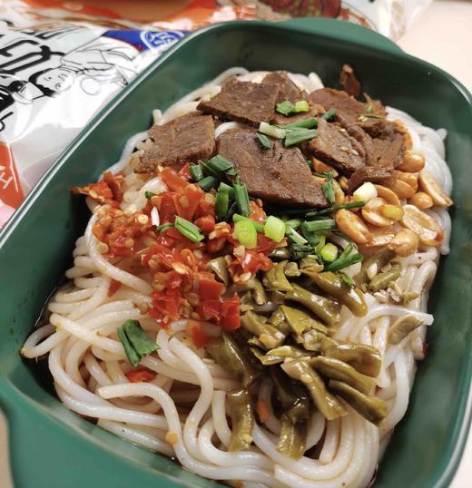 湖南常德牛肉米粉圆粉 大块牛肉  麻辣味  新日期 满88包邮 天气炎热请放冰箱冷藏保存 商品图0