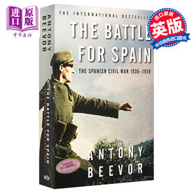 预售 【中商原版】西班牙内战1936-1939 英文原版 The Battle for Spain - the Spanish Civil War 欧洲史 Antony Beevor