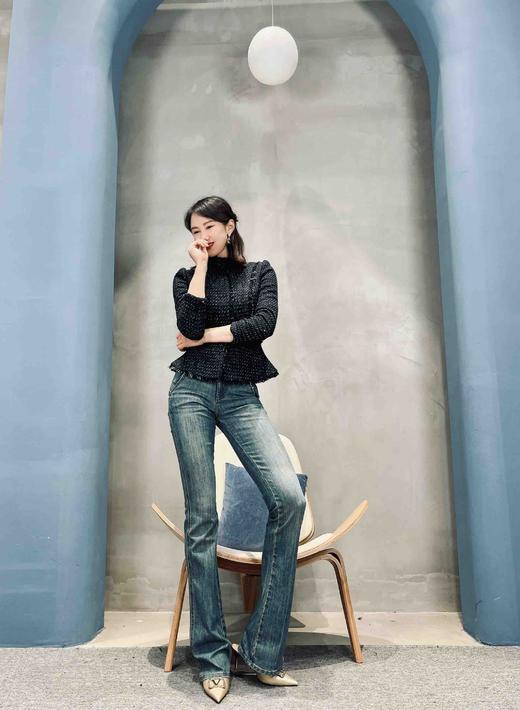 颈袖添香-套裙J7301611B立领小香套裙新款 商品图8