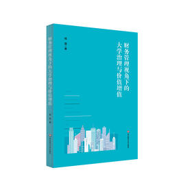 财务管理视角下的大学治理与价值增值 高等学校财务管理研究 正版 华东师范大学出版社