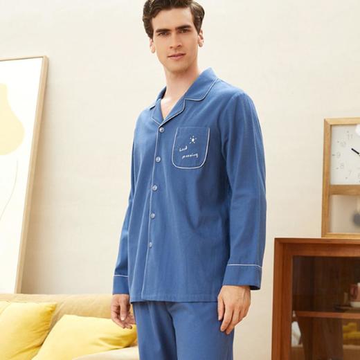 3楼 美标全棉情侣男女款手术室长袖家居服89128/89127 商品图6