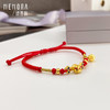 MEMORA诗普琳珠宝黄金足金如意-转动醒狮转运珠手绳红绳手链HB305701 商品缩略图6