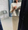 孤品-8303193B 荷叶边小香套裙颈袖添香（）不退可换 商品缩略图3