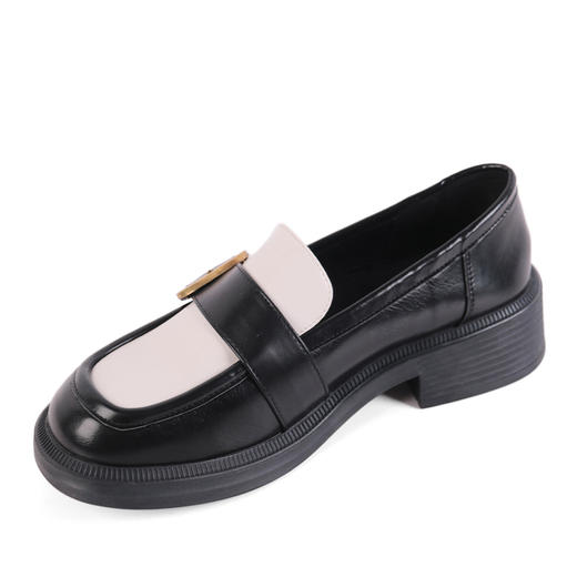 弗洛丹尼2022方头超轻平底时尚女鞋 D225740 商品图2