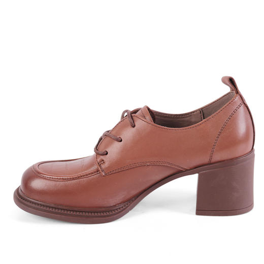 弗洛丹尼2022圆头超轻中跟时尚女鞋 D225579 商品图3