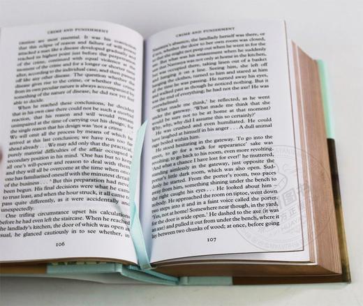 罪与罚 英文原版 Crime and Punishment Collectors Library系列 陀思妥耶夫斯基 经典名著 英文版进口原版英语书籍 商品图2