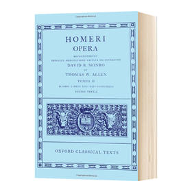 荷马 卷二 伊利亚特 英文原版 Homer Vol II Iliad 牛津经典文本系列 精装 英文版进口原版英语书籍