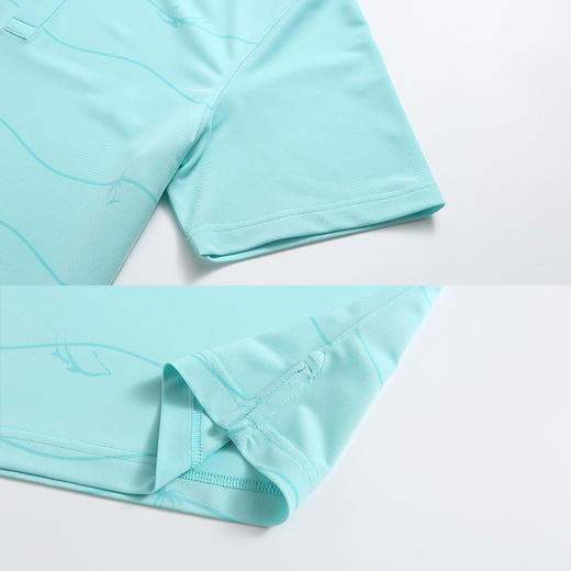 BLS-010A（PROSIMON高尔夫男款春夏短袖海洋印花翻领Polo衫） 商品图3