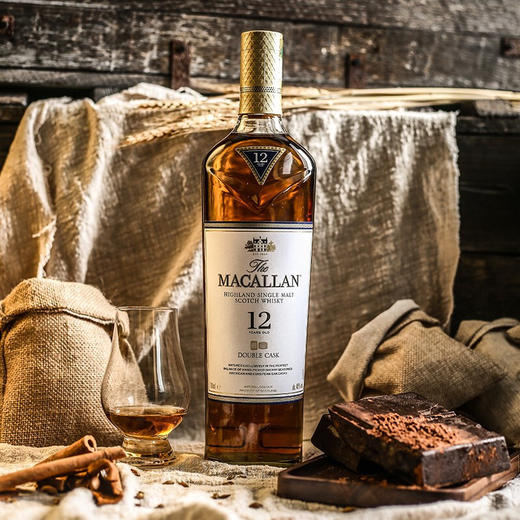 麦卡伦 蓝钻12年双桶单一麦芽威士忌700ml 商品图4