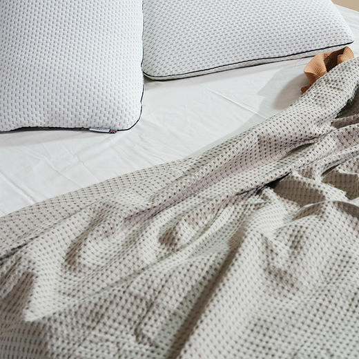 预售|Downland Natural 自然本色华夫格毯 120*160cm[福利品] 商品图3