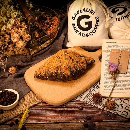 墨鱼海苔肉松可颂 商品图4