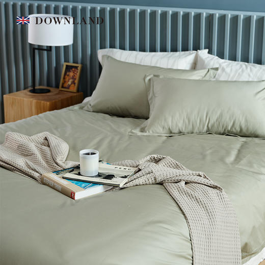 预售|新款Downland Organism's Glass生态纯色四件套  200*230cm [福利品] 商品图0
