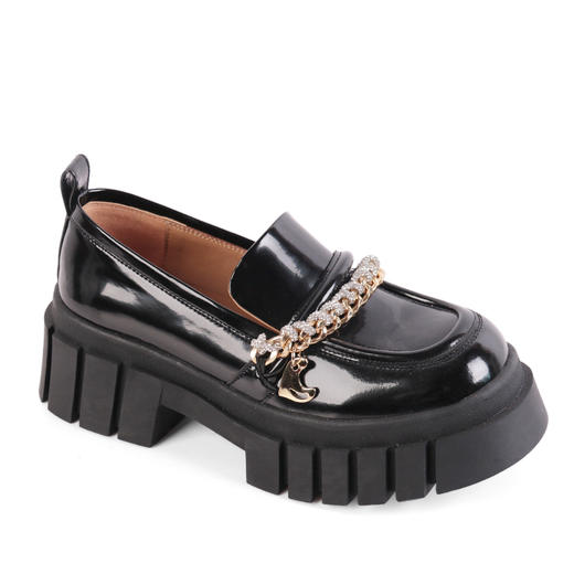 弗洛丹尼2022圆头超轻厚底时尚女鞋 D225436 商品图7