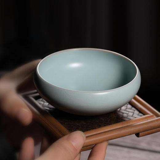东道汝窑·宽怀杯（天青&粉青·老东道） 商品图2